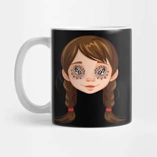 Dragon eyes Mug